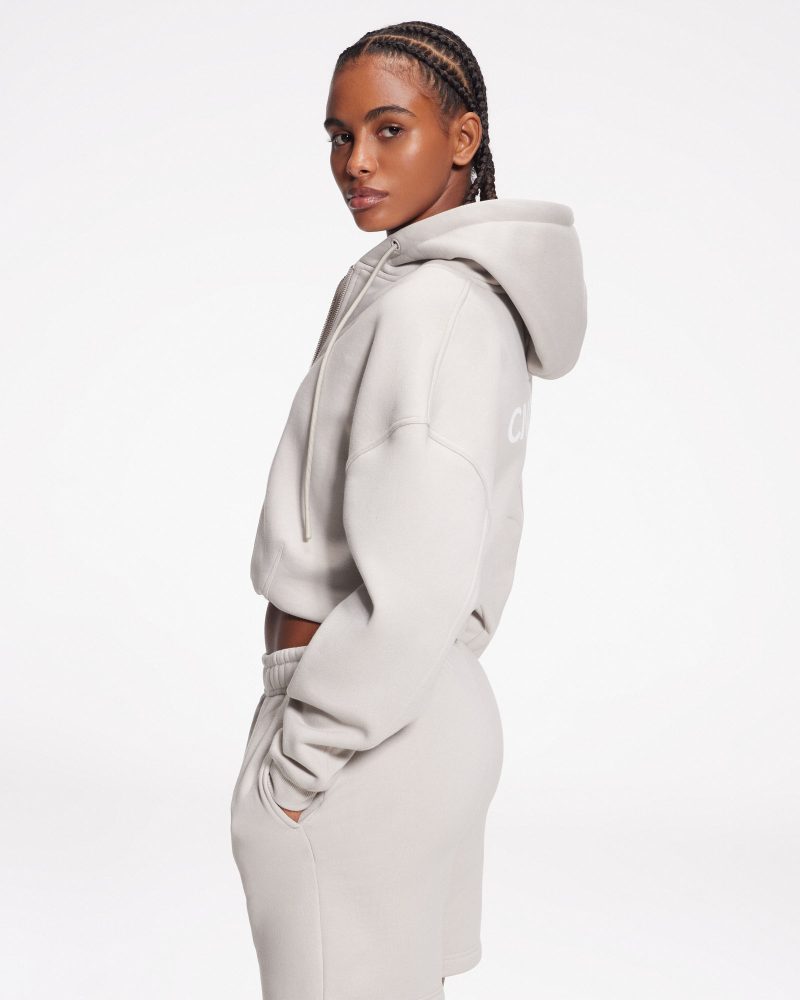 Easy Cropped Hoodie